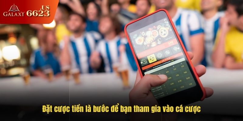 Đặt cược tiền là bước để bạn tham gia vào cá cược